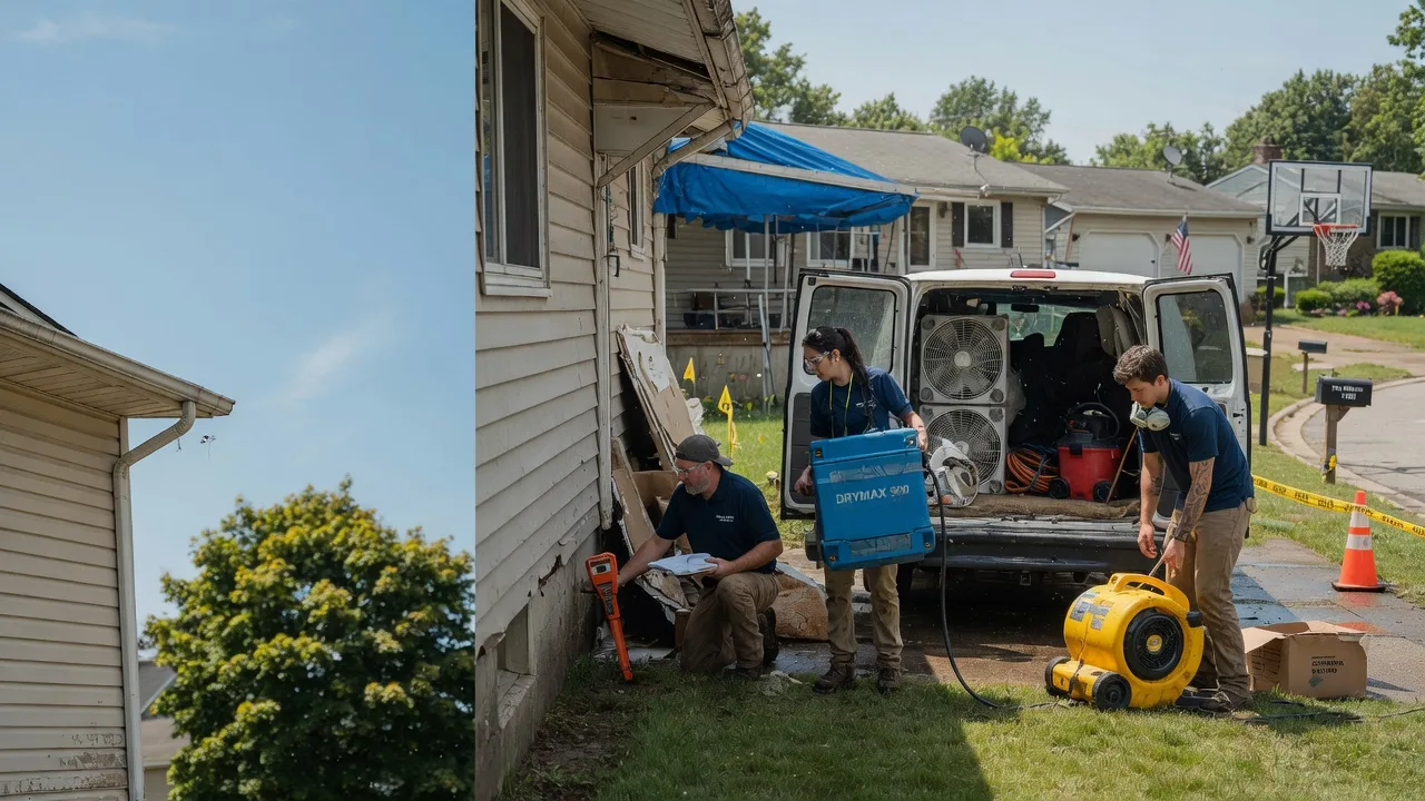 Ceiling Leak Cleanup in Dowagiac, MI near me