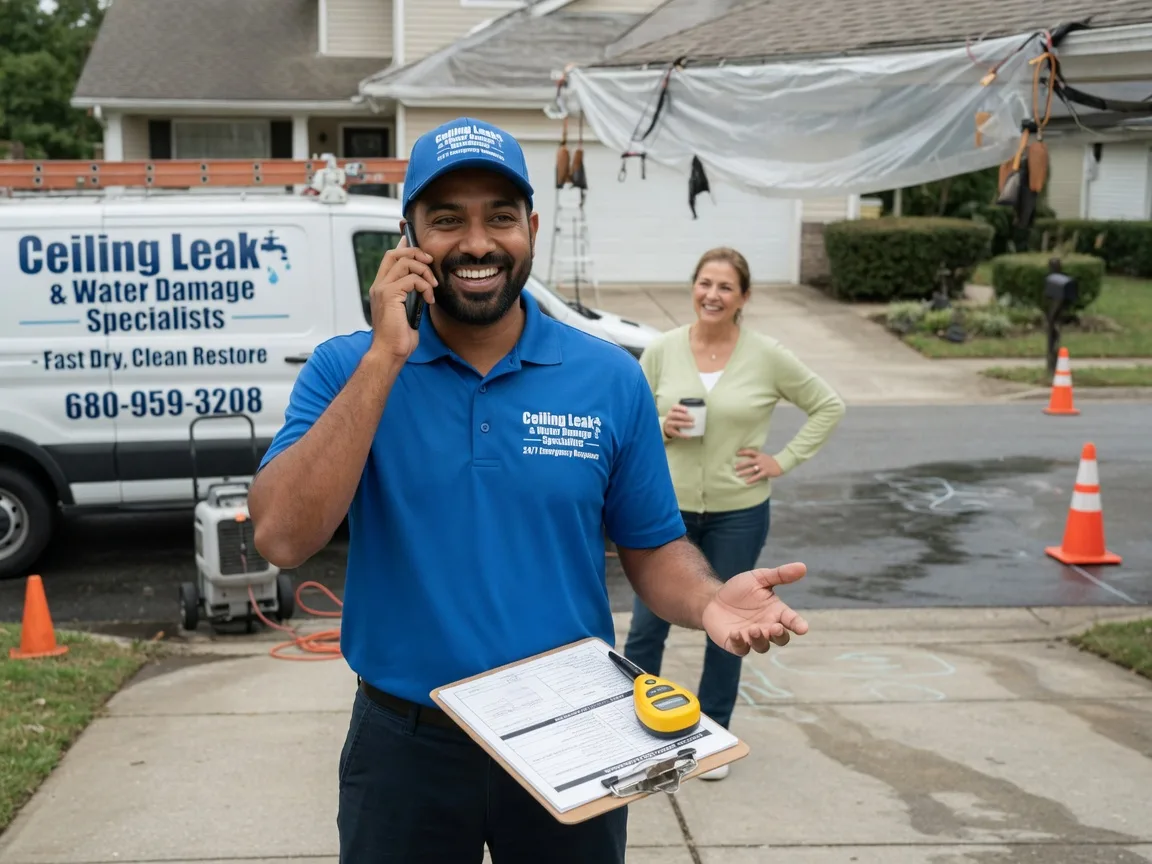 Ceiling Leak Cleanup Dowagiac, MI FAQs